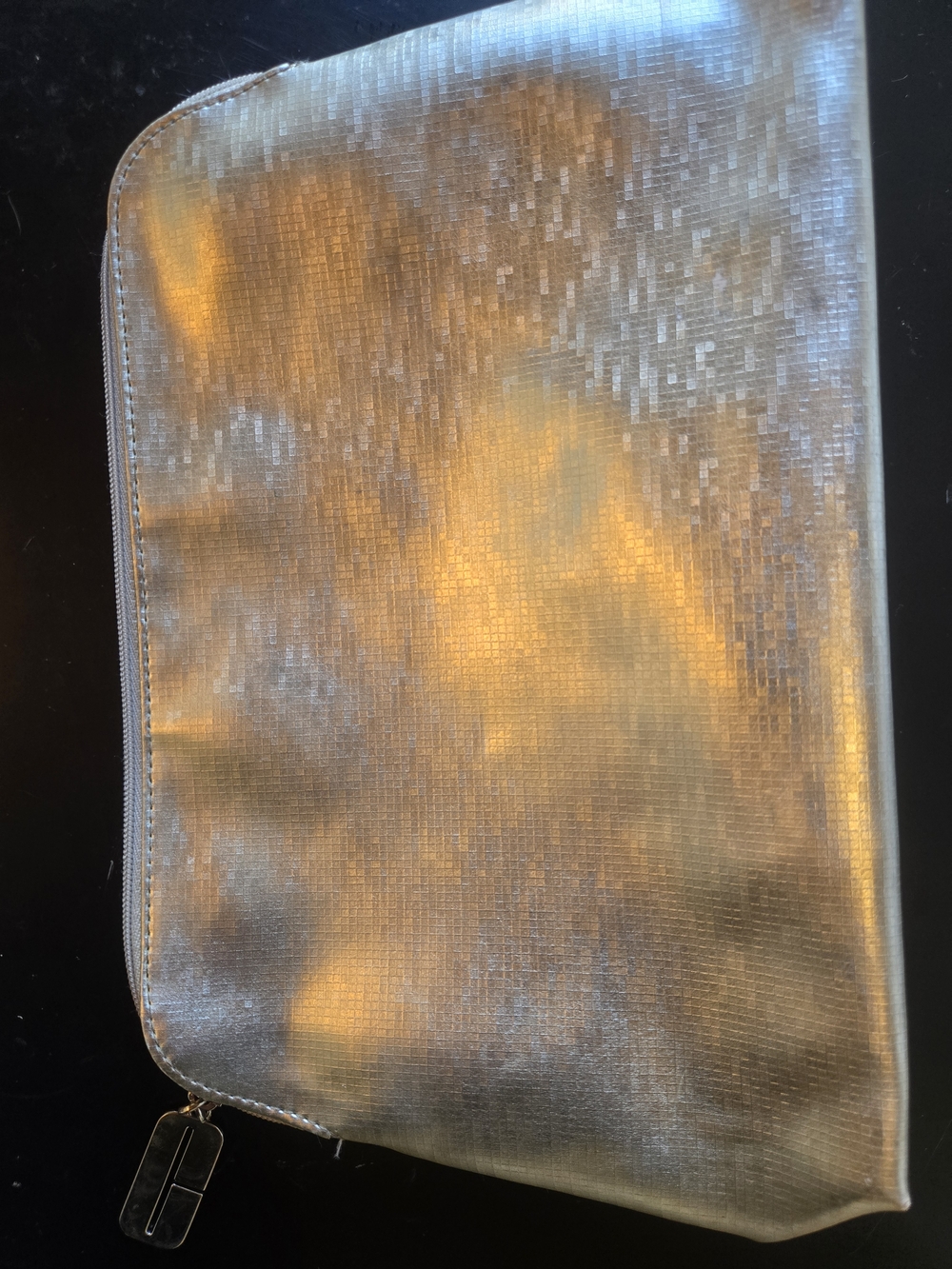 Clinique Green Lined Cosmetic Bag - Picture 7 of 8
